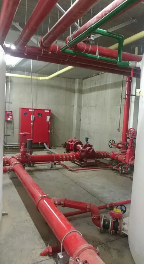 Pipelines and Sprinklers